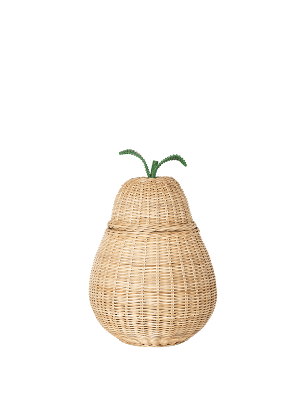 Cesta trenzada Pear S natural · Ferm Living