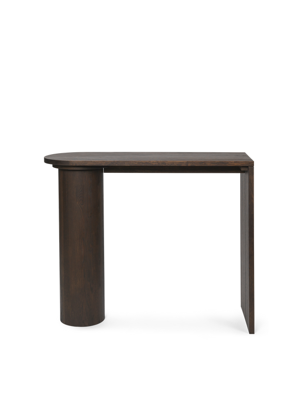 Consola Pylo roble teñido oscuro · Ferm Living · vista 4