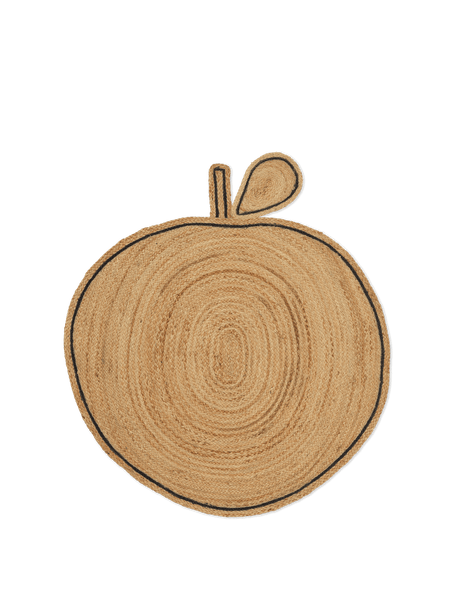 Alfombra de yute trenzada Apple de Ferm Living