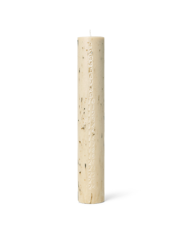 Vela de Adviento Mura · Ferm Living · Oat