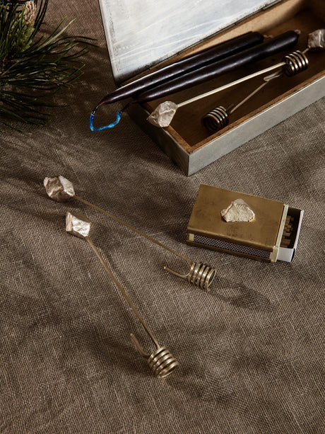 Portavelas para árbol Stone · Ferm Living · ambiente