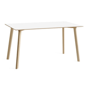 Mesa de comedor Copenhague CPH Deux 210 · HAY · Pearl White / 140 x 75 cm