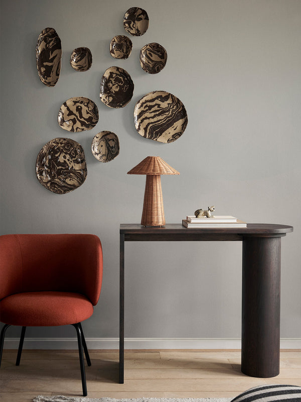 Consola Pylo roble teñido oscuro · Ferm Living