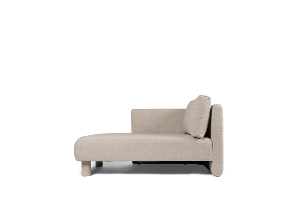 Módulo sofá Dase chaise longue izquierda Soft Bouclé · Ferm Living