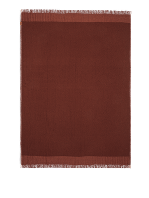 Plaid Weaver Rotbraun · Ferm Living · Ansicht 2