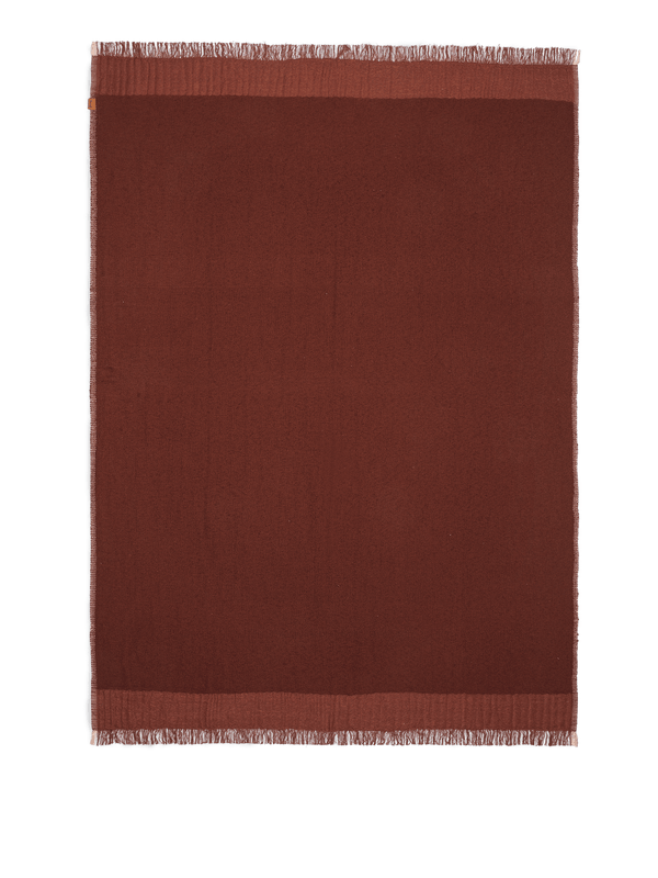 Plaid Weaver Rotbraun · Ferm Living · Ansicht 2