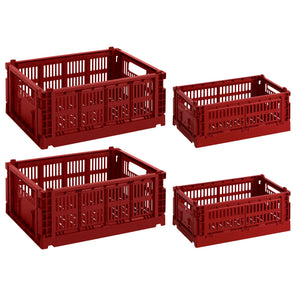 Set de cestas Colour Crate · HAY · 2 x M + 2 x S