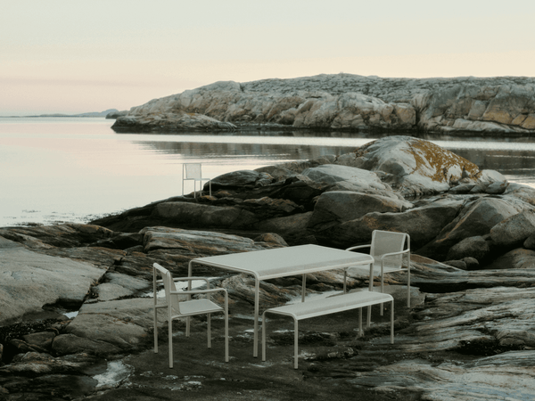 Mesa de comedor de exterior Dapple de Ferm Living