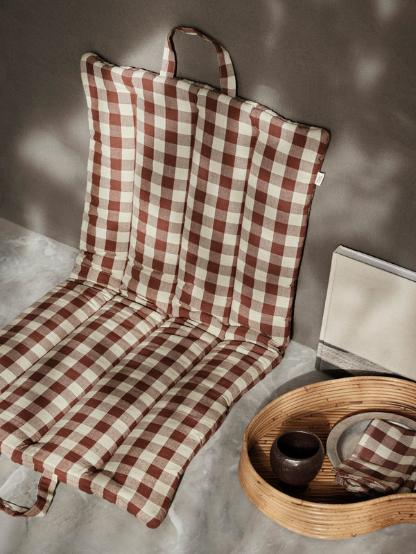 Colchoneta plegable Bothy Check de Ferm Living