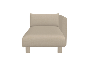 Módulo chaise longue derecho Dase de Ferm Living