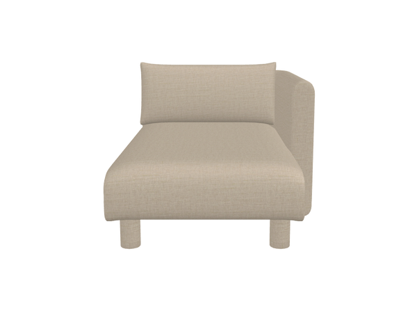 Módulo chaise longue derecho Dase de Ferm Living