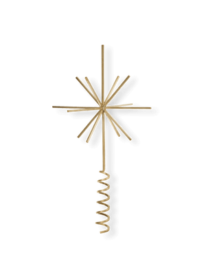 Estrella para árbol de Navidad · Ferm Living · Brass