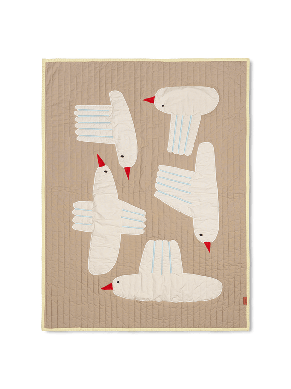 Manta acolchada Bird de Ferm Living