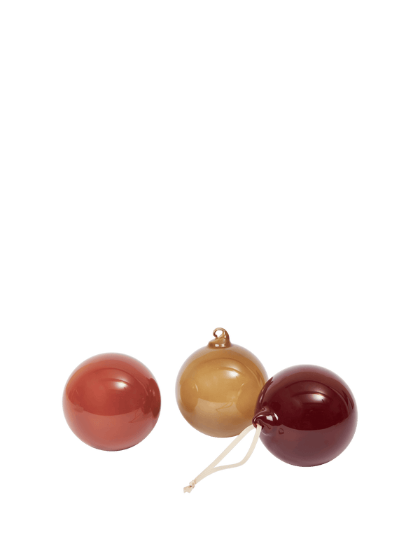 Bolas de cristal Glass · Ferm Living · Large Roseate Opaque