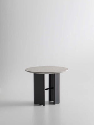 Mesa auxiliar Double L de exterior, vista 2
