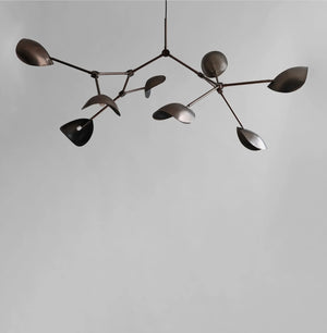 Stingray Chandelier, Grande - Bronze (5m)