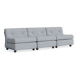 Sofá de 3 plazas Amanta · HAY · Kvadrat Naveli frost blue/blue-gray (723)
