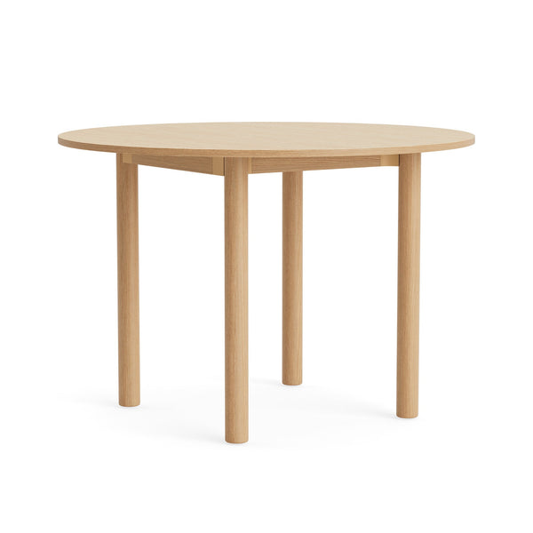 Mesa de comedor Annex · HAY · Oak, Natural / Ø 110 cm