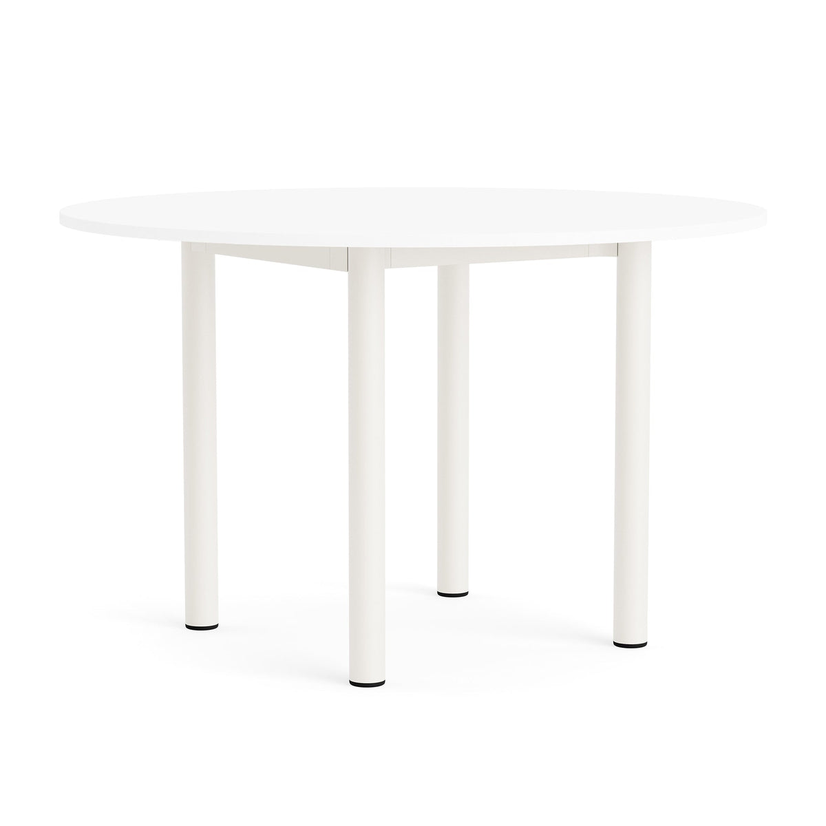 Mesa de comedor Annex · HAY · White/Cream White / Ø 120 cm