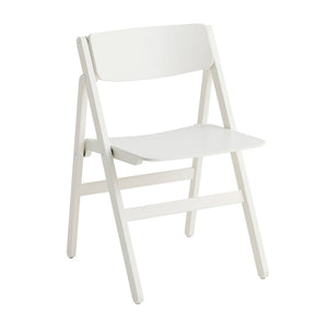 Silla plegable Backflip · HAY · Cream White, Lacquered