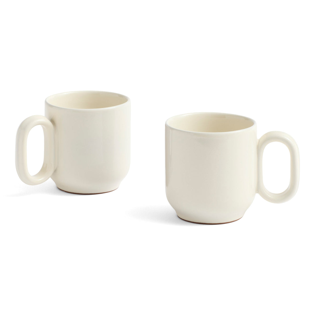 Taza con asa Barro · HAY · Off-White