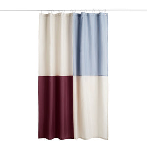 Cortina de ducha Check · HAY · Burgundy