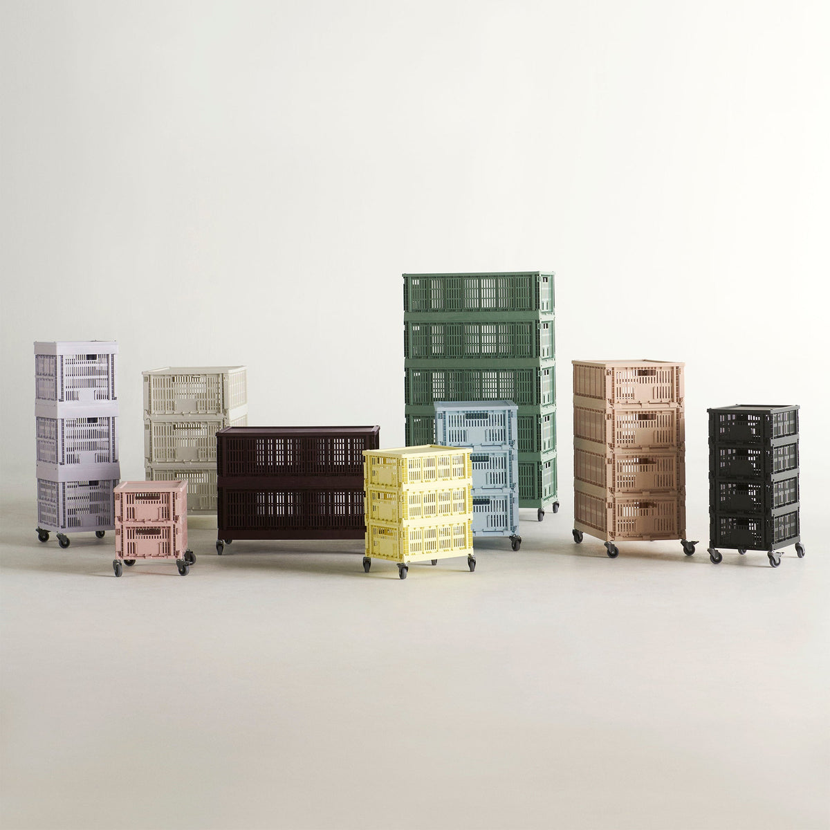 Cesta Colour Crate Mini Recycled · HAY · ambiente