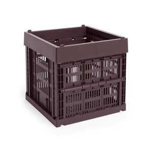Cesta Colour Crate Cube · HAY · Bordeaux