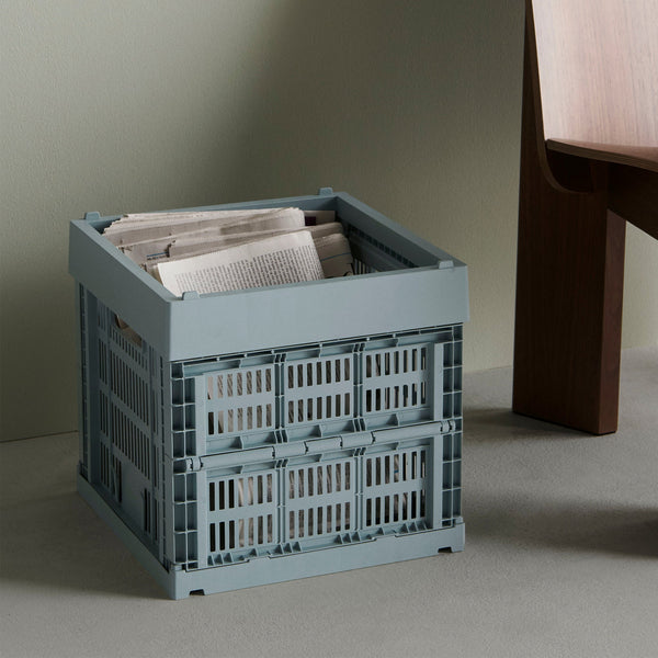 Cesta Colour Crate Cube · HAY · ambiente
