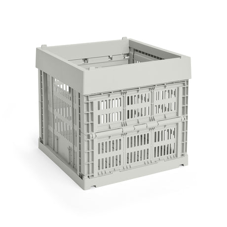Cesta Colour Crate Cube · HAY · Grey