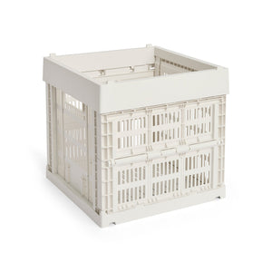 Cesta Colour Crate Cube · HAY · Off White