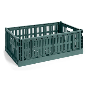 Cesta Colour Crate L · HAY · Dark Green / Single / L