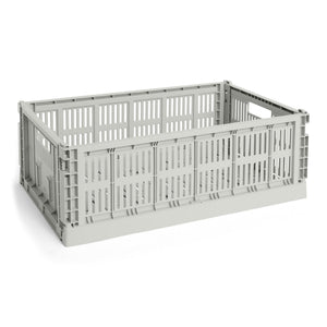 Cesta Colour Crate L · HAY · Grey / Single / L