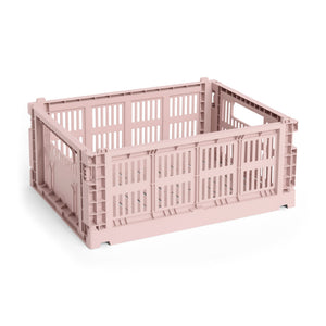 Cesta Colour Crate M · HAY · Blush
