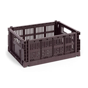 Cesta Colour Crate M · HAY · Bordeaux