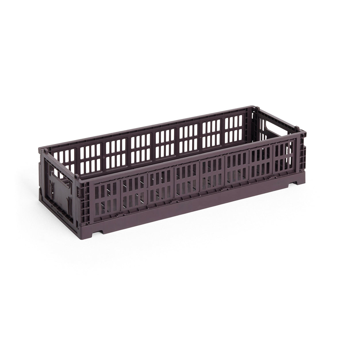 Cesta Colour Crate Mini Oblong · HAY · Bordeaux