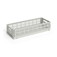 Cesta Colour Crate Mini Oblong · HAY · Grey