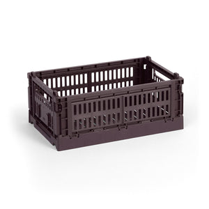 Cesta Colour Crate S · HAY · Bordeaux