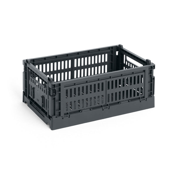 Cesta Colour Crate S · HAY · Charcoal