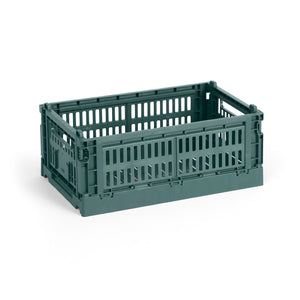 Cesta Colour Crate S · HAY · Dark Green