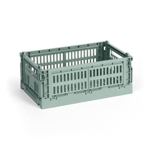 Cesta Colour Crate S · HAY · Sage Green
