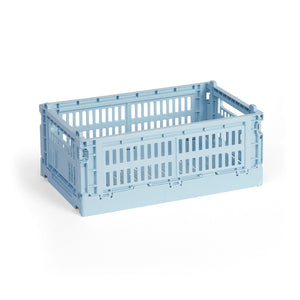 Cesta Colour Crate S · HAY · Soft Blue