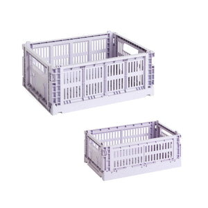 Cesta Colour Crate Mix · HAY · Lavender