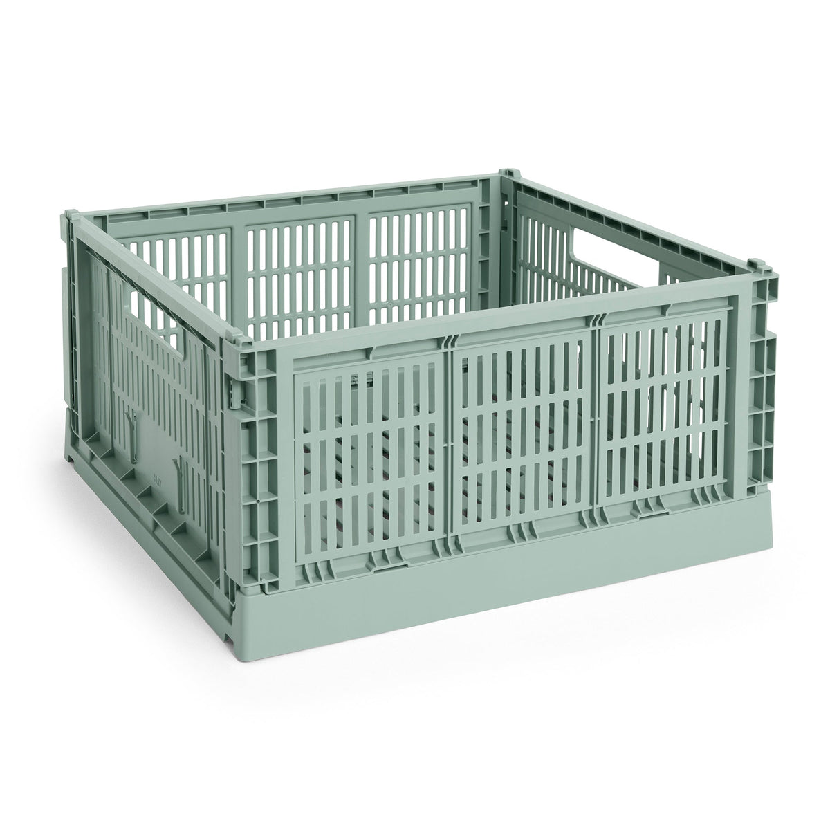 Cesta Colour Crate Square · HAY · Sage Green / L