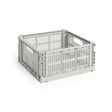 Cesta Colour Crate Square · HAY · Grey / M