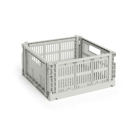 Cesta Colour Crate Square · HAY · Grey / M