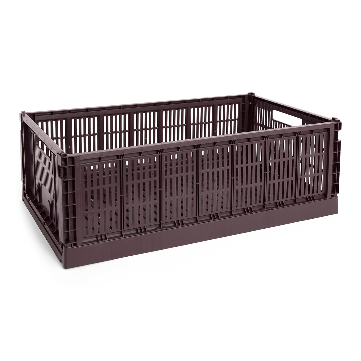 Cesta Colour Crate XL Recycled · HAY · Bordeaux