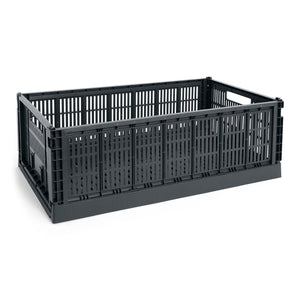 Cesta Colour Crate XL Recycled · HAY · Charcoal