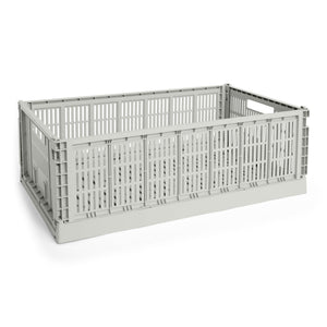 Cesta Colour Crate XL Recycled · HAY · Grey