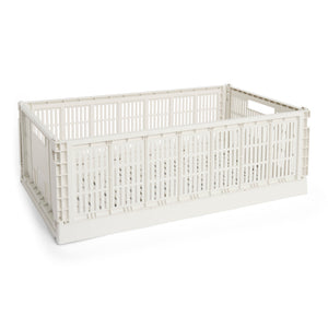 Cesta Colour Crate XL Recycled · HAY · Off White